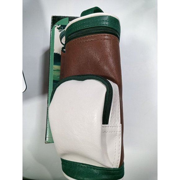Star Case Golf Bag Drink Holder Insulated Drink Holder Nib Giftware Clip Pocket - Picture 3 of 11